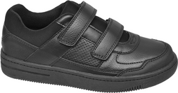 Deichmann Junior Boys Black Two Strap Shoes, &pound;19.99