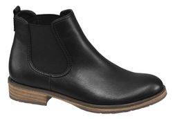 Deichmann Ladies Black Chelsea Boots, &pound;14.99