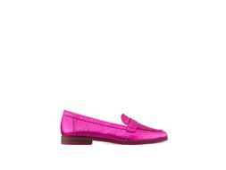 Deichmann Rita Ora Raspberry Shimmer Loafer
