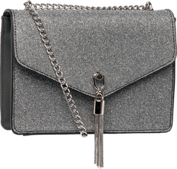 Deichmann Silver Glitter Cross Body Bag, &pound;14.99