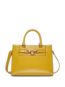 Deichmann Yellow Croc Cross Body Bag, &pound;19.99