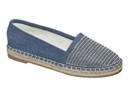 Denim espadrilles