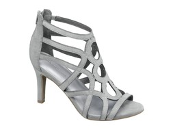 Grey caged heels