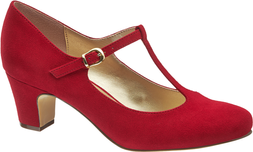 Deichmann T-Bar Block Heel Court
