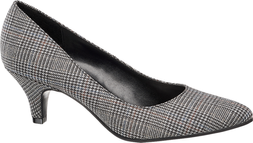 Deichmann Checked Kitten Heel