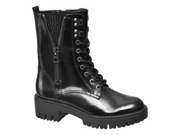 Patent zip worker boots