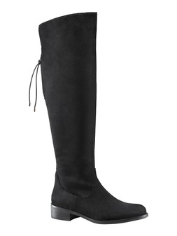 Knee high flute boots