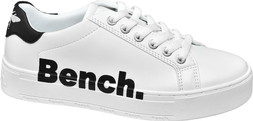 White Bench Logo Lace-up Trainers