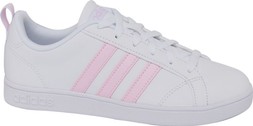 Adidas Advantage White and Pink Trainer