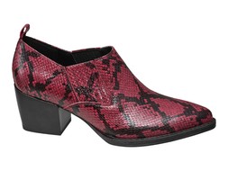 Deichmann Red Snake High Front Heel