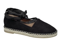 Deichmann Black Wrap Espadrille