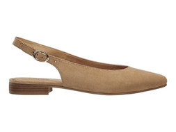 Deichmann Tan Flat Slingback