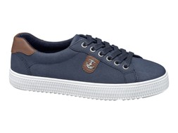 Deichmann Navy Boat Shoe