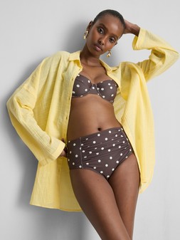 PRIMARK BEACH SHIRT YELLOW £10 €12 $14 RON60 PLN50 CZK310 (2)