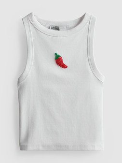 PRIMARK BEADED VEST £5, €6, $9, RON30, PLN26,CZK155, HUF2200