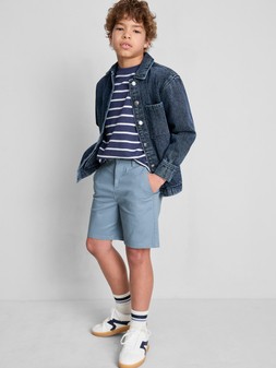PRIMARK CHINO SHORT BLUE £6 €8 $9 RON40 PLN34 CZK210