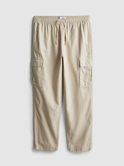 PRIMARK COORD LINEN MIX CARGO ECRU £18 €22 $30 RON110 PLN95 CZK570
