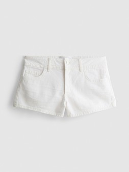 PRIMARK DENIM MICRO SHORTS WHITE £10 €12 $16 RON60 PLN50 CZK310