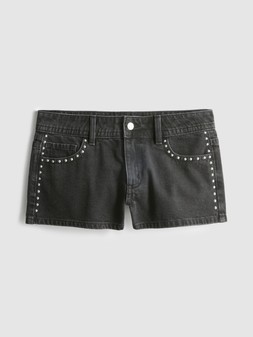 PRIMARK DENIM STUD MICRO SHORT, £12, €14, $18, RON70, PLN60, CZK365 (2)