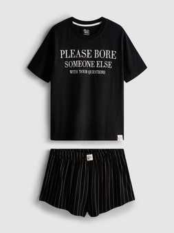 PRIMARK DTR DEVIL WRS SHORTY SET £14 €16 470CZK 90RON