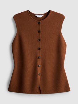 PRIMARK EDIT KNIT TANK, BURNT ORANGE £20, €22, $29, RON110, PLN95, CZK570 (2)