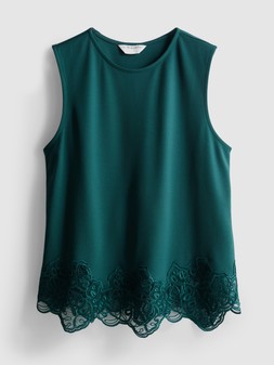 PRIMARK EDIT LACE TRIM TANK, £14, €16, $20, RON80, PLN70, CZK415 (2)