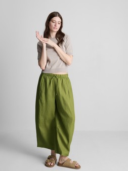 PRIMARK EDIT LINEN PULL ON TROUSER, £24, €26, $33.50, RON125, PLN115, CZK675