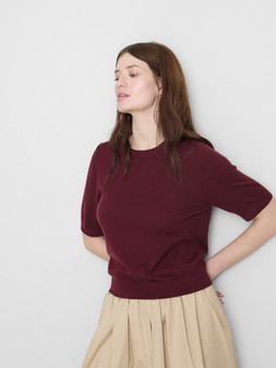 PRIMARK EDIT MERINO TEE, £22, €24, $31, RON120, PLN105, CZK625