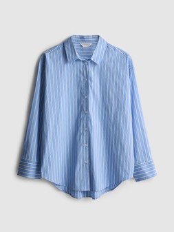 PRIMARK EDIT POPLIN STRIPE SHIRT BLUE, £18, €20, $27, RON100, PLN90, CZK520 (2)