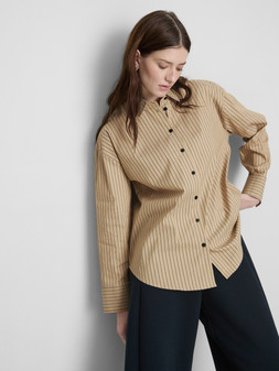 PRIMARK EDIT POPLIN STRIPE SHIRT, £18, €20, $27, RON100, PLN90, CZK520