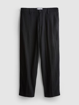 PRIMARK EDIT RELAX LINEN TROUSERS BLACK £20 €25 $35 RON125 PLN110 CZK650