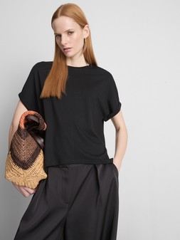 PRIMARK EDIT SMART TEE, BLACK, £12, €14, $17.50, RON70, PLN60, CZK365