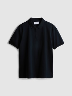 PRIMARK EDIT SMART ZIP POLO NAVY £14 €16 $20 RON80 PLN70 CZK415