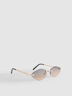 PRIMARK FRAMELESS HEX METAL SUNGLASSES £4, €5, RON25, PLN22, CZK130