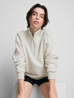 PRIMARK HALF ZIP SWEAT OATMEAL £14 €16 $20 RON80 PLN70 CZK415 (2)