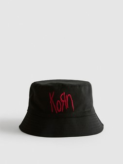 PRIMARK KORN BUCKET HAT BLACK £8 €10 $14 RON60 PLN50 CZK310
