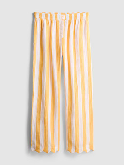 PRIMARK LOVE TO LOUNGE STRIPE PJ BOTTOM YELLOW £12 €15 $17.50 RON75 PLN65 CZK390
