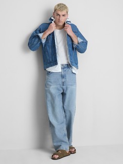 PRIMARK MID RISE BAGGY JEANS LIGHT BLUE £16 €20 $30 RON100 PLN90 CZK520 (2)