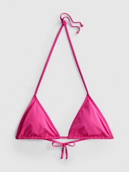 PRIMARK MIX AND MATCH TRIANGLE TOP DARK PINK £2.50 €3 $3.50 RON15 PLN13 CZK80