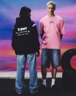 PRIMARK NDTR F1 ALPINE TEE 2MJD PINK £14 €18 $19.50 RON90 PLN80 CZK470