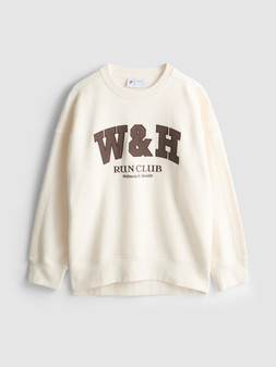 PRIMARK OVERSIZED SWEATSHIRT ECRU £16 €18 $22 RON80 PLN70 CZK415