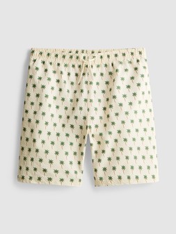 PRIMARK PALM SWIM SHORT ECRU £6 €8 $11 RON40 PLN34 CZK210