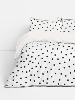 PRIMARK Polka Dot Double Duvet Cover Set £12 (2)