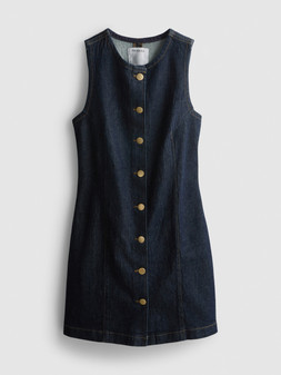 PRIMARK PRESENTS BY COLEEN BUTTON DOWN DRESS, DENIM £18, €20, $28, RON100, PLN0, CZK520