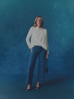 PRIMARK PRESENTS BY COLEEN CAPE BLOUSE, £16, €18, $25, RON90, PLN80, CZK470