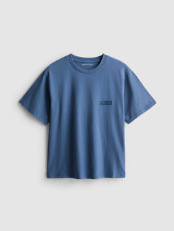 PRIMARK PRESENTS BY COLEEN CREW TEE, BLUE £7, €10, RON50, PLN43, CZK260