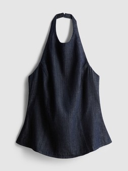 PRIMARK PRESENTS PAU ECHE PE CO HIGH NECK HALTER TOP, £16 €20 $25, RON100, PLN90, CZK520