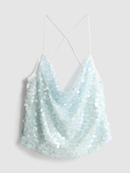 PRIMARK SEQUIN STRAPPY TOP, £12, €14, $18, RON70, PLN60, CZK365 (2)