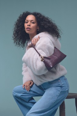 PRIMARK SHOULDER BAG PURPLE £9 €11 NE€13 $15 RON54 PLN47 CZK285