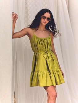 PRIMARK STRAPPY POPLIN MIDI DRESS, £12, €14, $18, RON70, PLN60, CZK365
